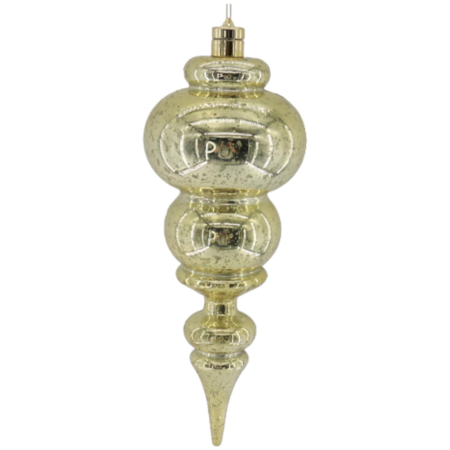 LED Golden Finial Oversized Ornament