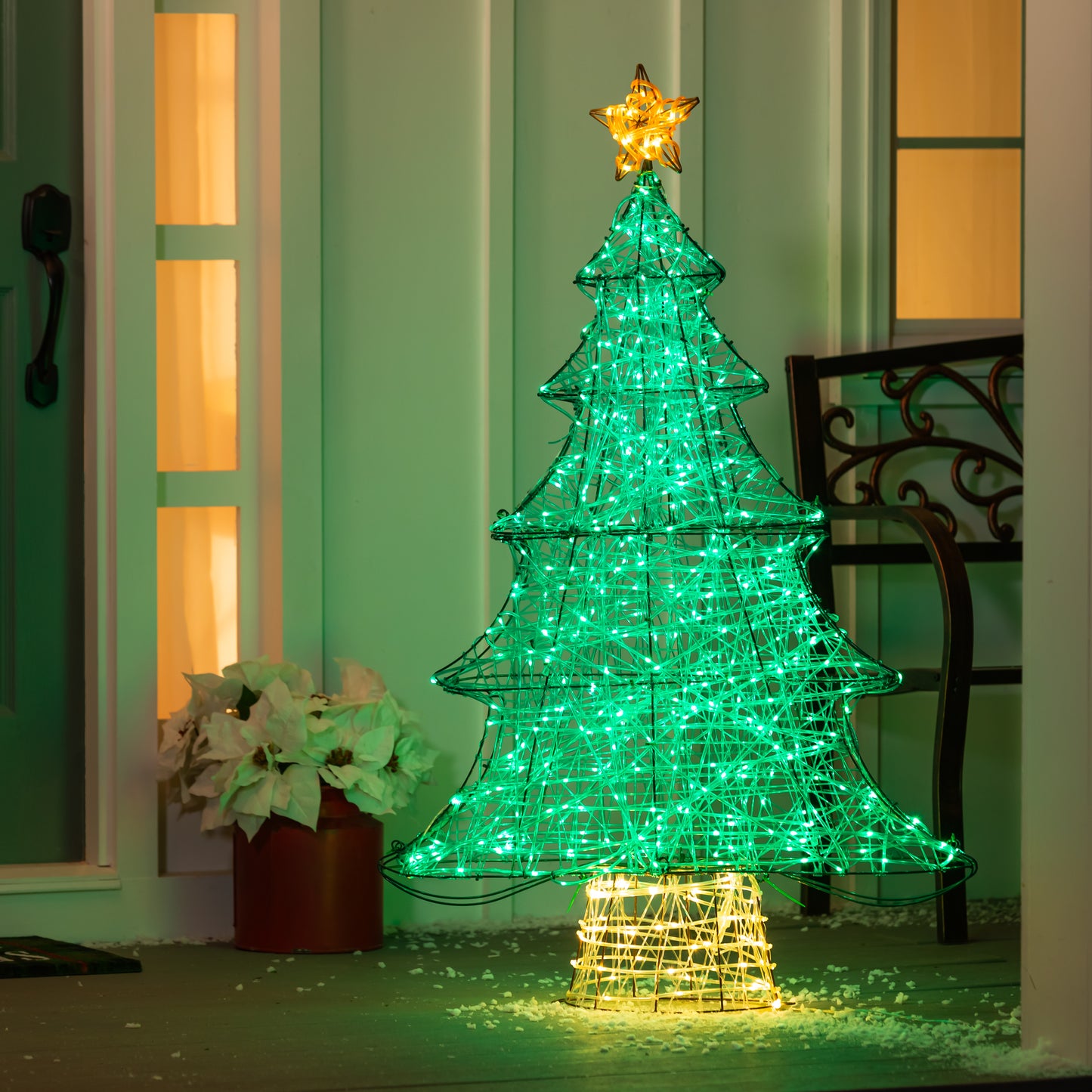 Christmas Tree LED Garden Décor, 47"H