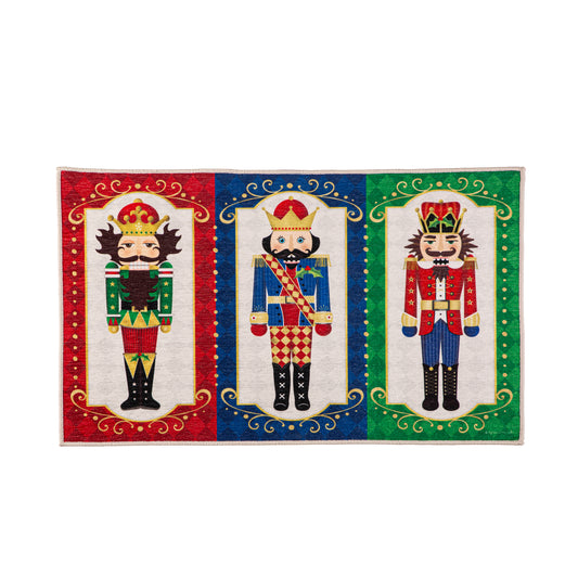 Trio Nutcracker Washable Indoor/Outdoor Mat