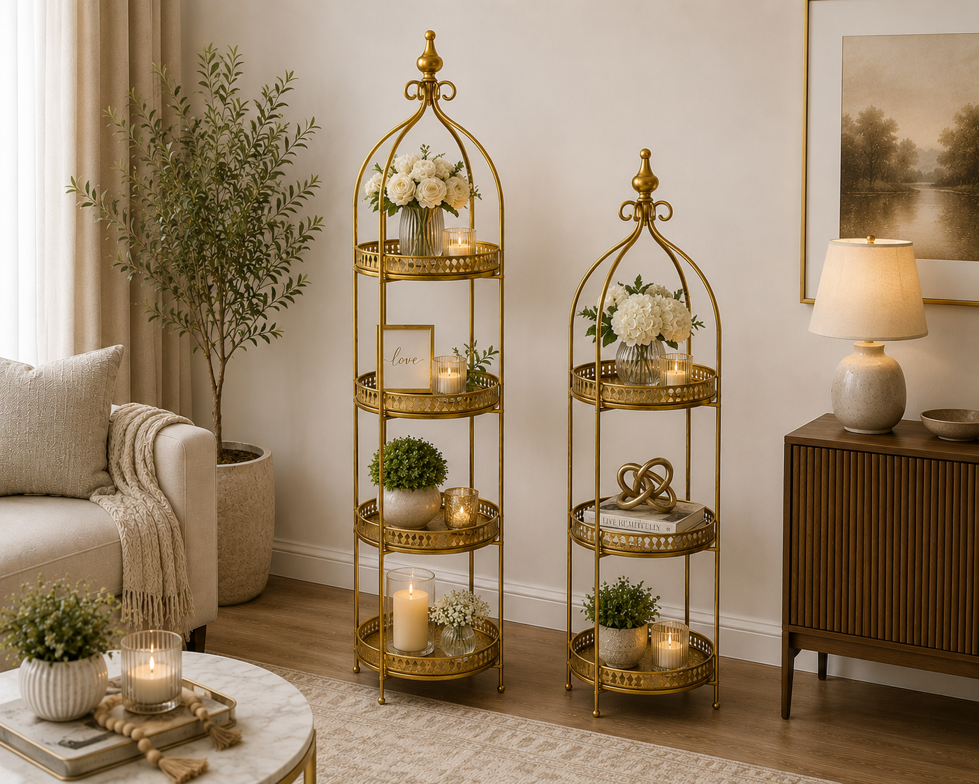 Metal Stand Set