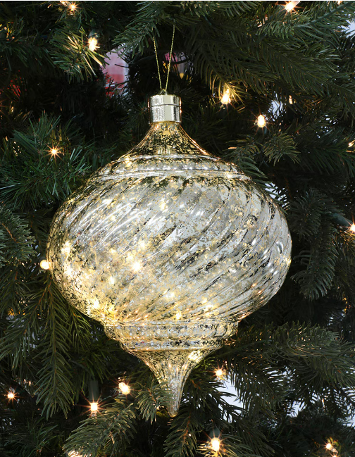 LED Golden Onion Oversized Ornament