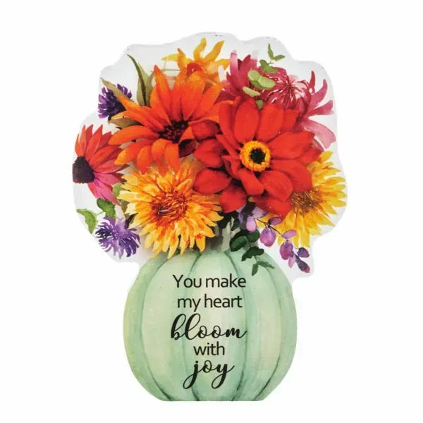 Sunflower Greetings Desk Plaques