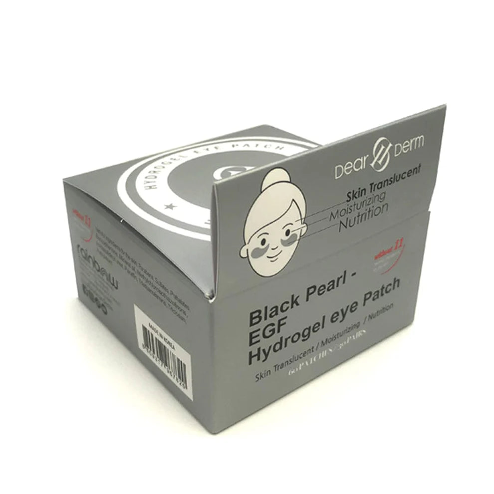 DEARDERM Hydrogel Eye Patches - Black Pearl EGF