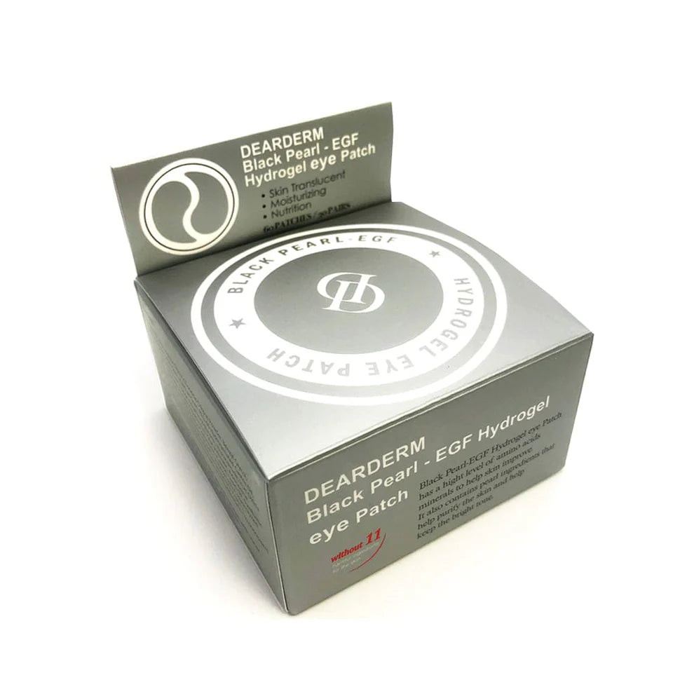 DEARDERM Hydrogel Eye Patches - Black Pearl EGF
