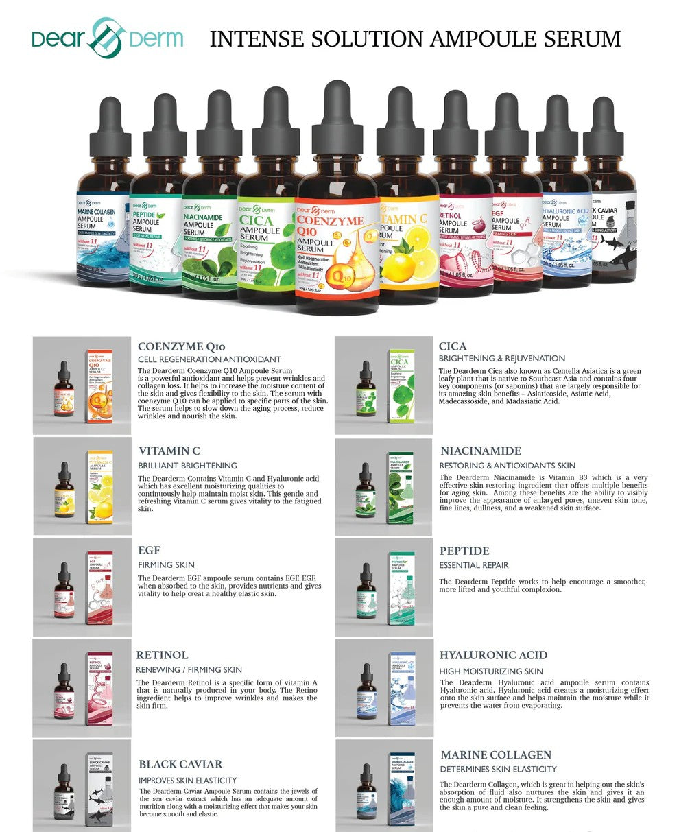 DEAR DERM -  EGF Ampoule Serum Firming & Skin Renewal