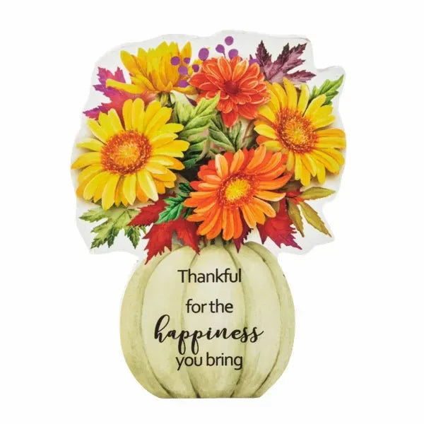 Sunflower Greetings Desk Plaques