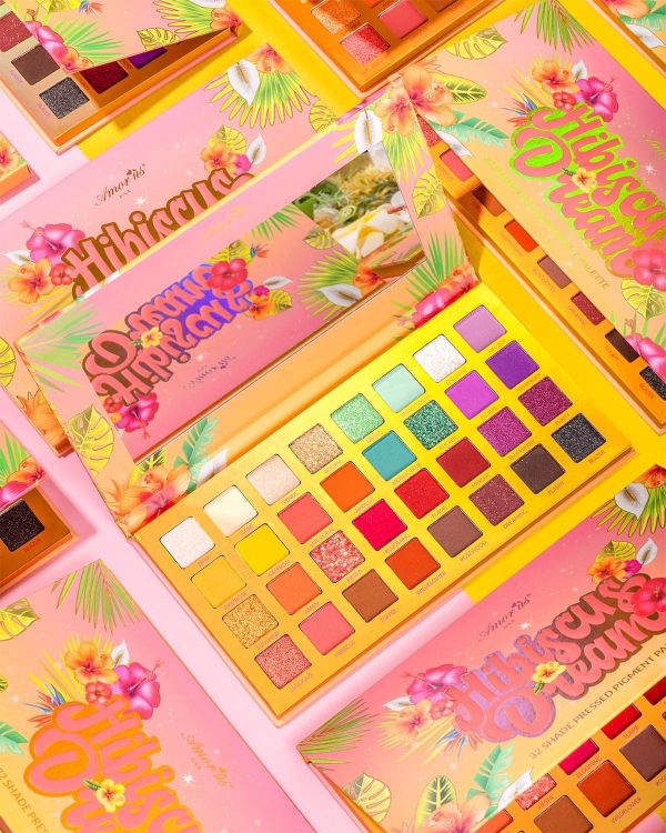 Hibiscus Dream - Pressed Pigment Palette