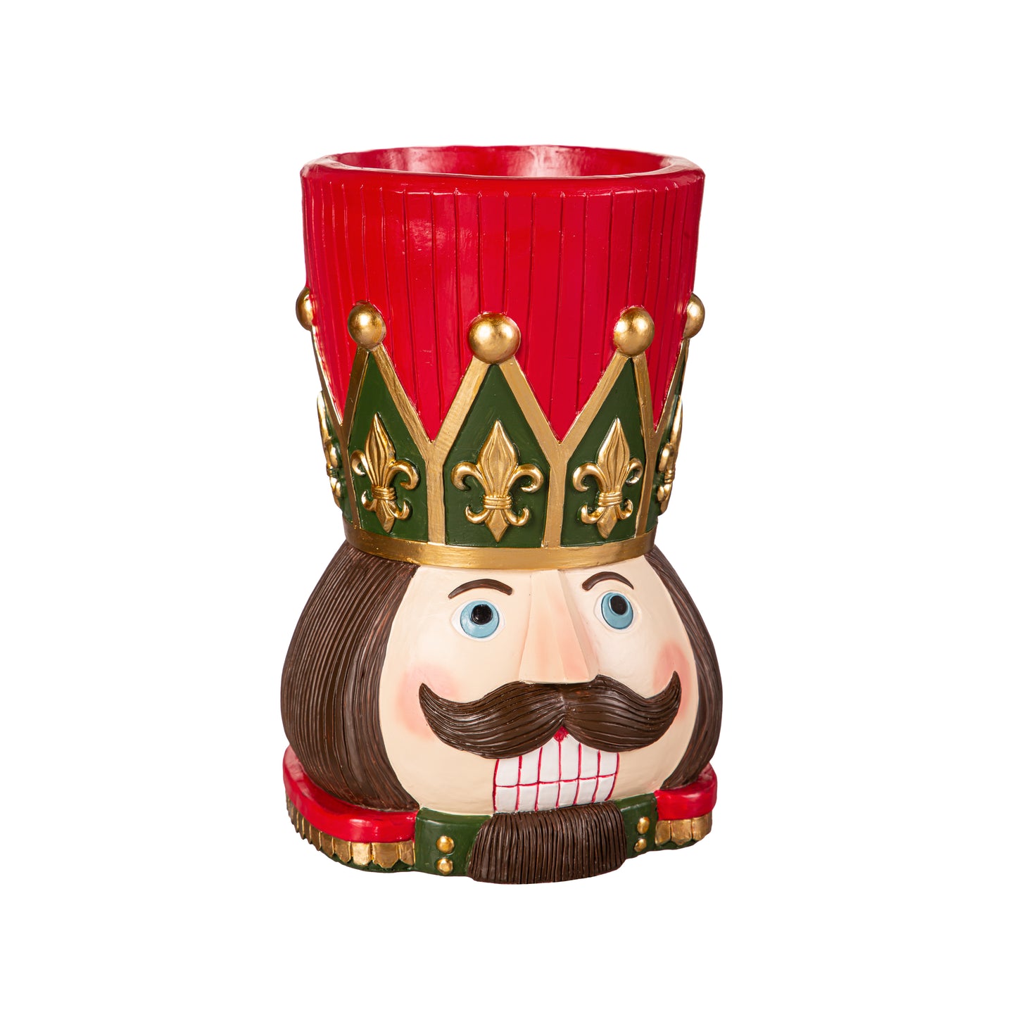 Resin Nutcracker Head Planter