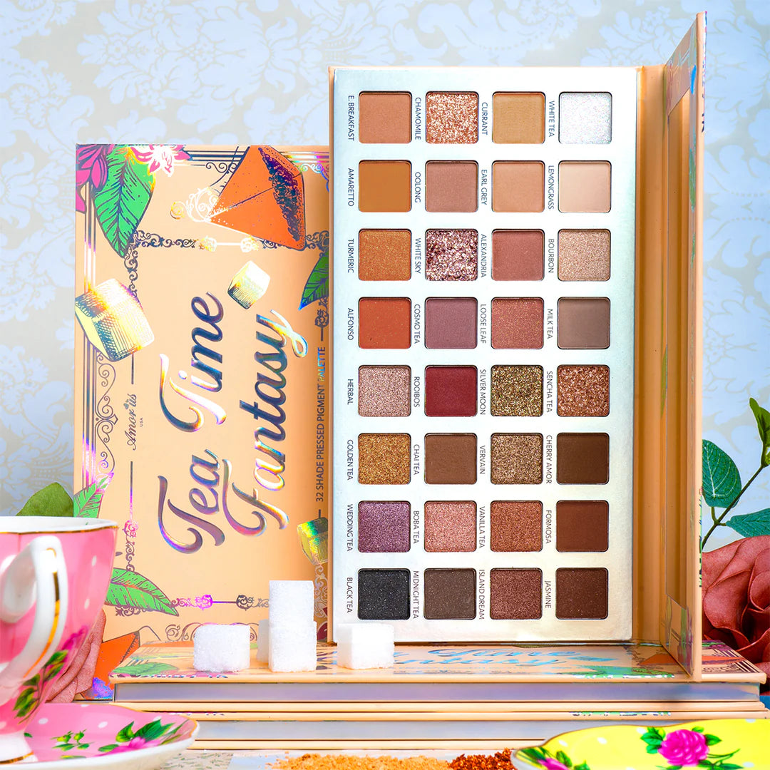 Tea Time Fantasy - Pressed Pigment Palette