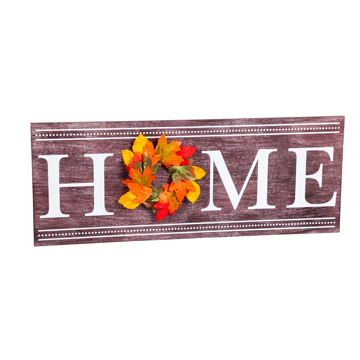 Home Seasonal Wreath Interchangeable Wall Sign