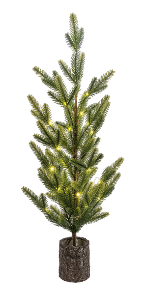 LED Light Up Faux Pine Tree in Pot