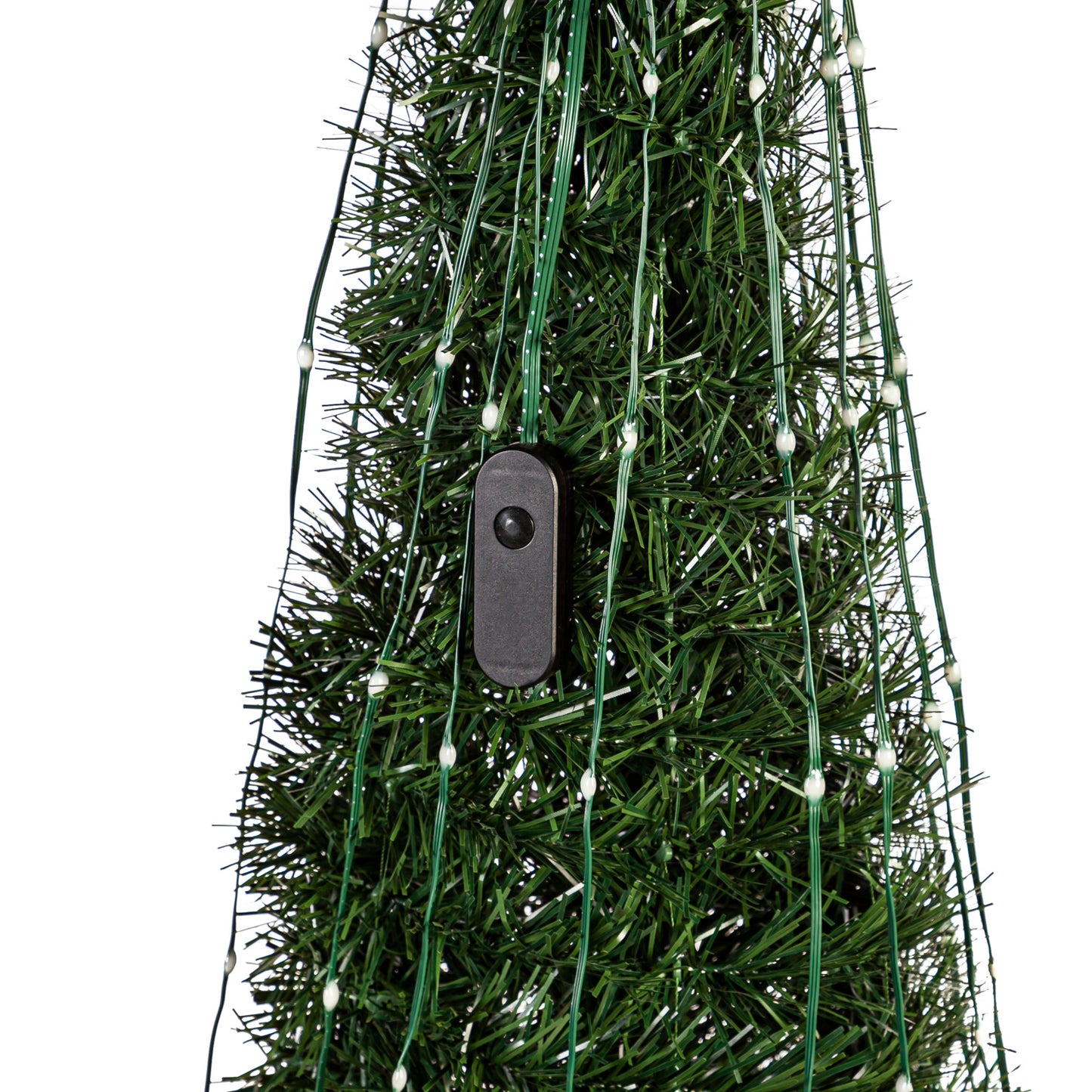 Indoor/Outdoor Foldable Smart Christmas tree with RGB Lights 71"