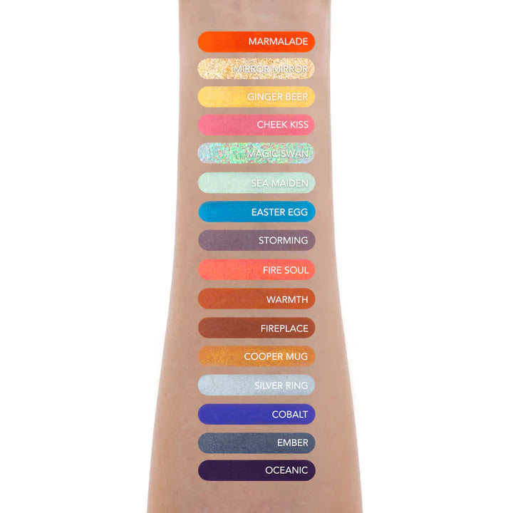 FIRE BIRD - PRESSED PIGMENT PALETTE